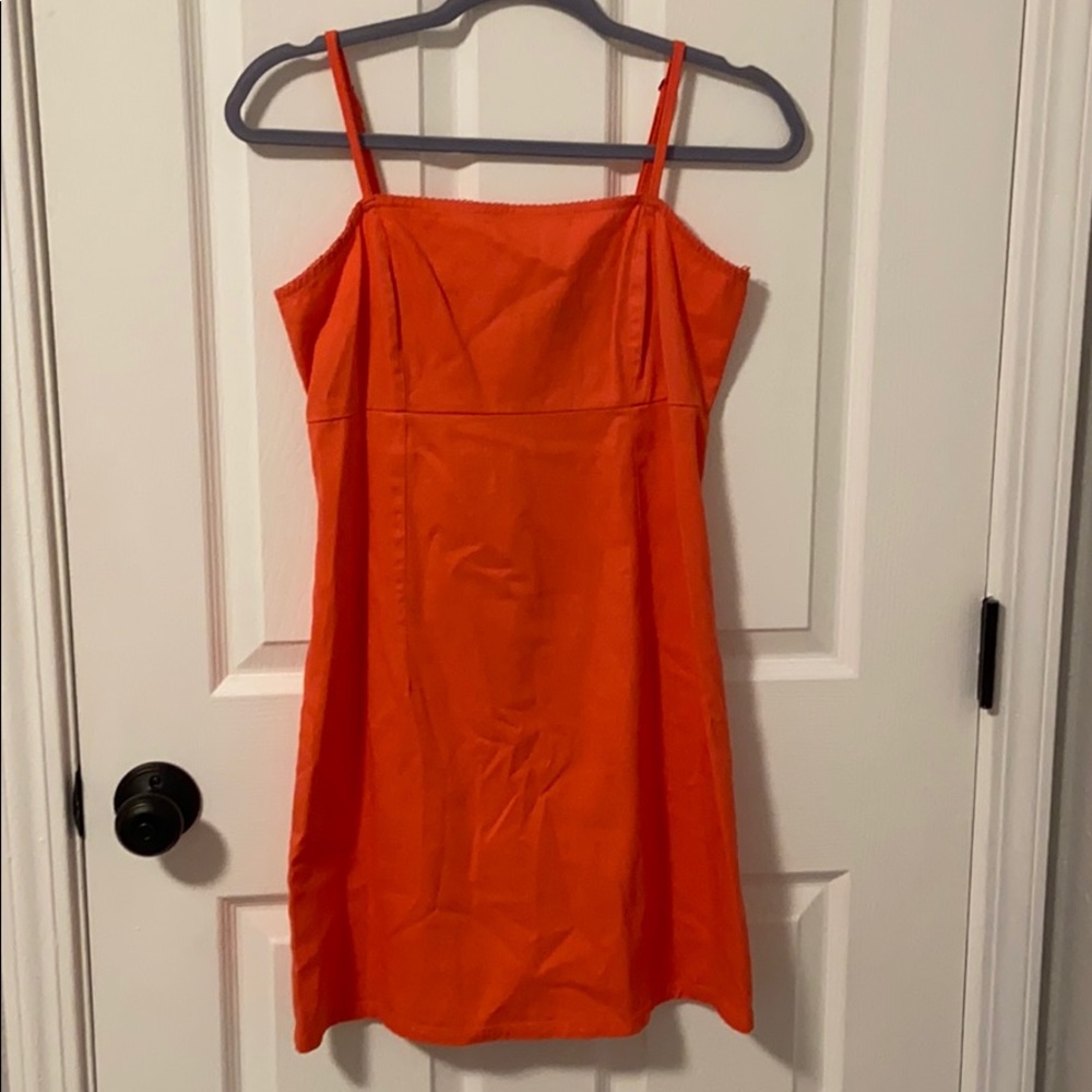 strapped dress